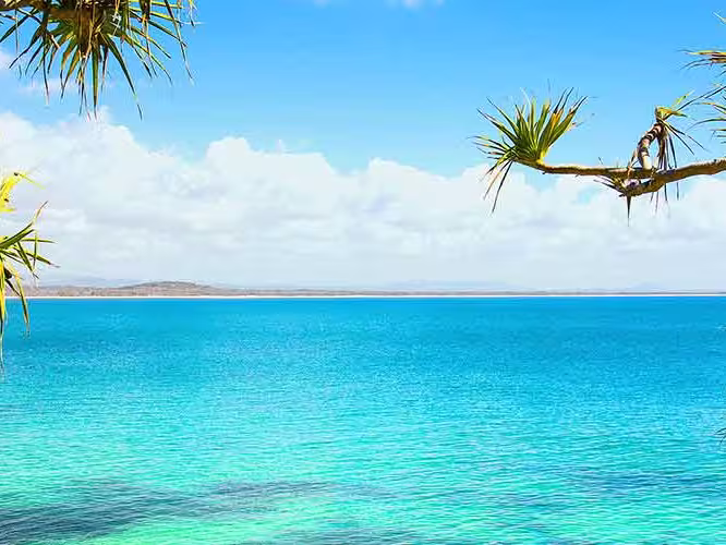The serene waters of Noosa Heads