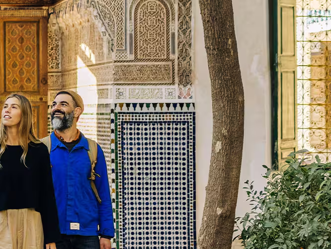 Exploring Moroccan architecture, Marrakesh