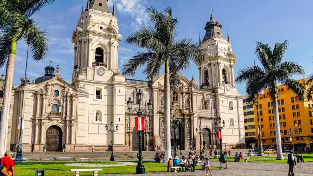 Plaza de Armas in Lima