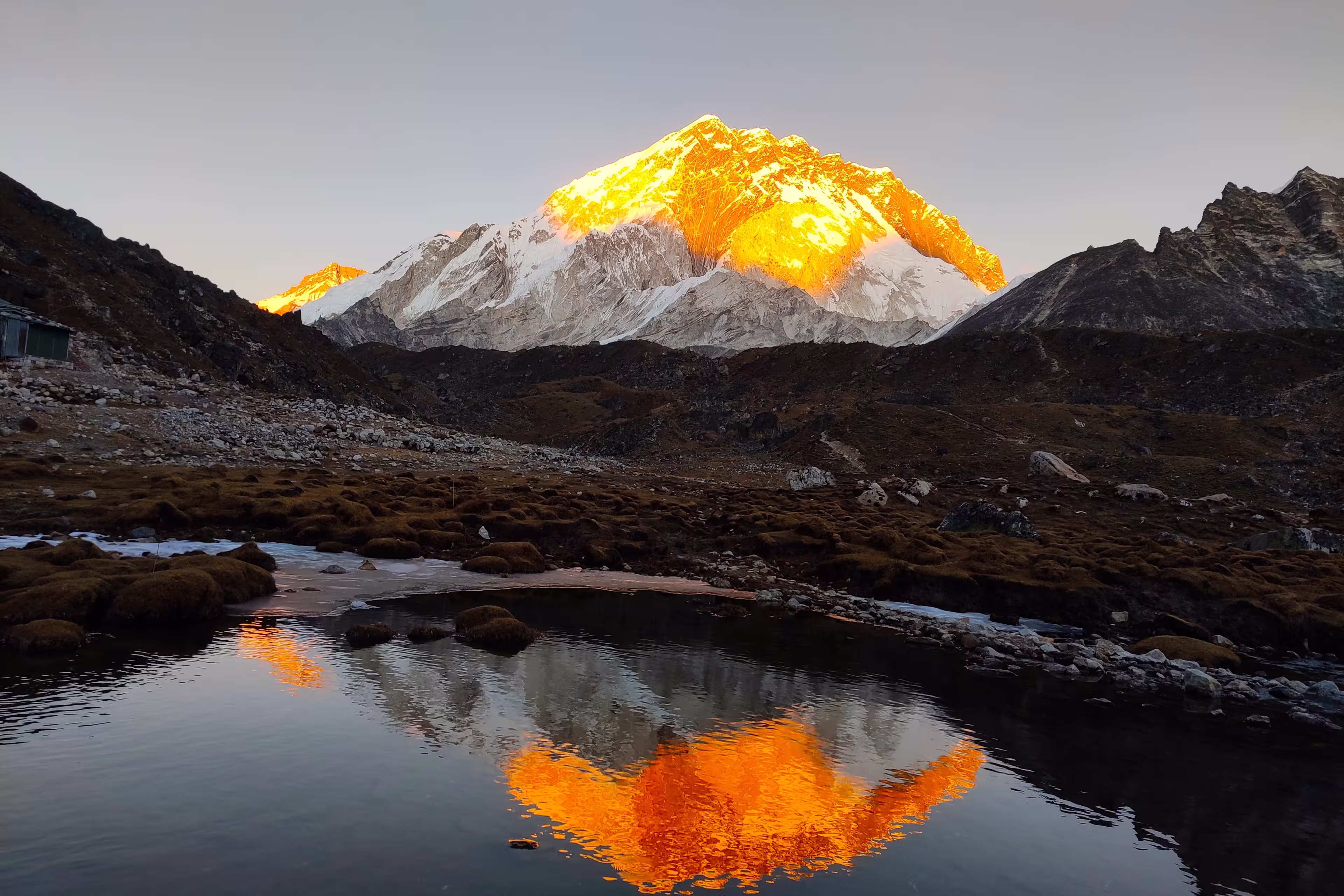 Mt. Nuptse von Lobuche
