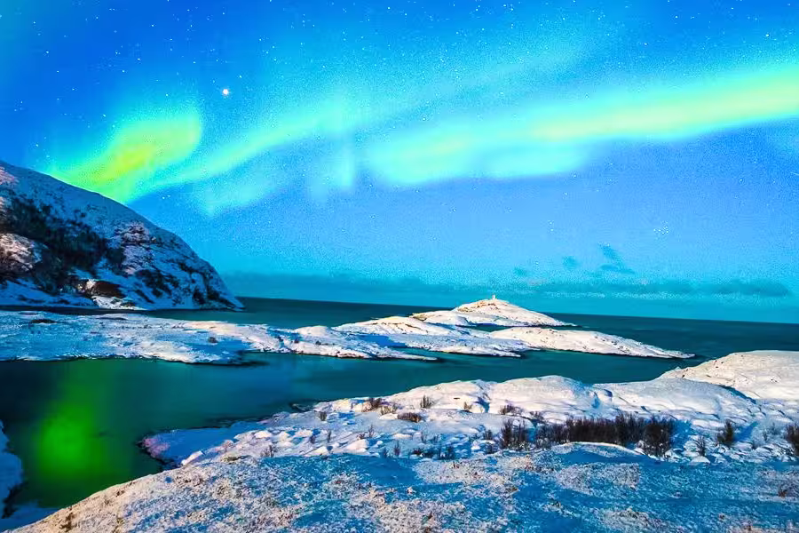 Polarlichter bei Tromsø