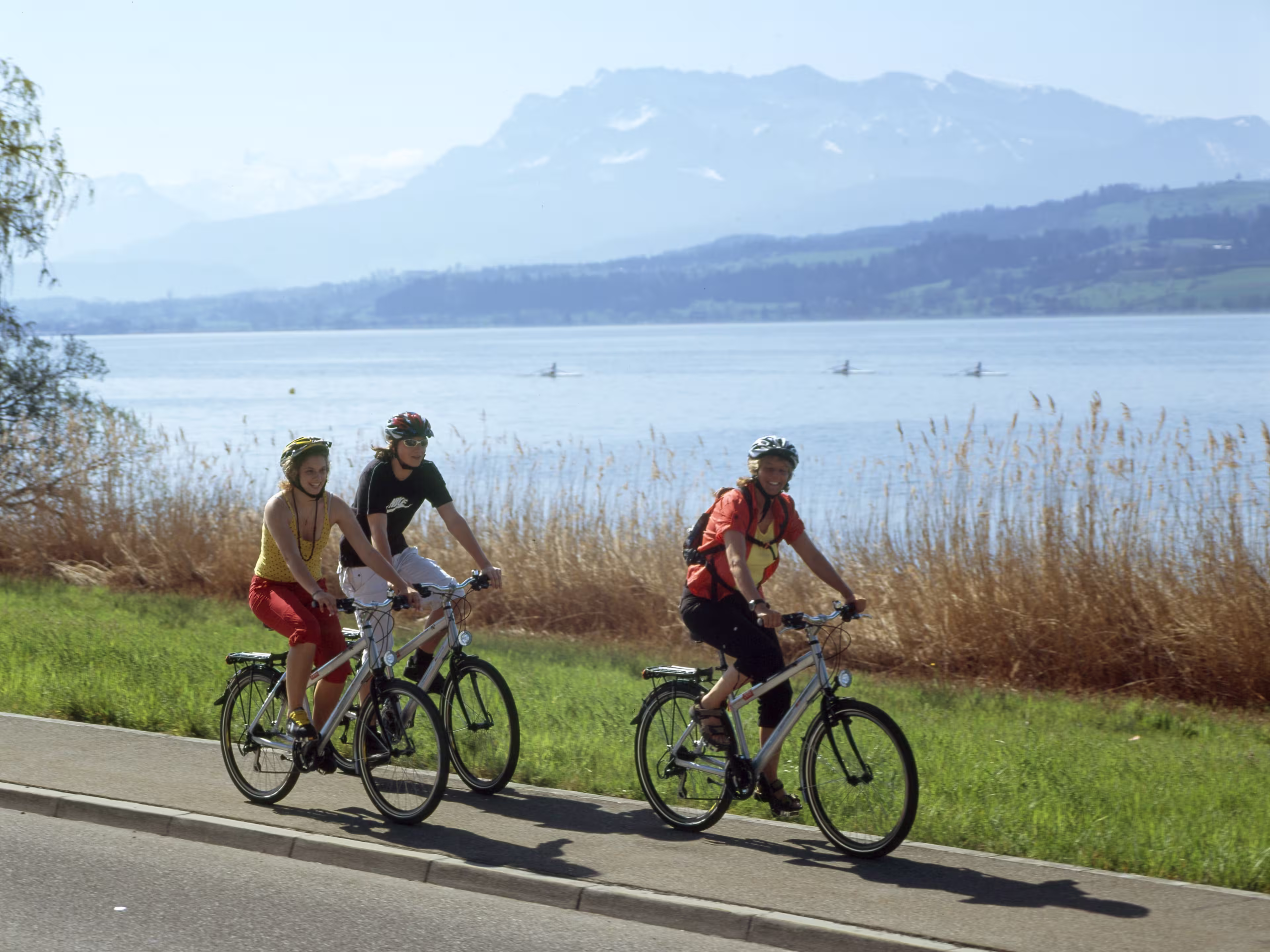 Basel nach Lugano mit dem Bike am See