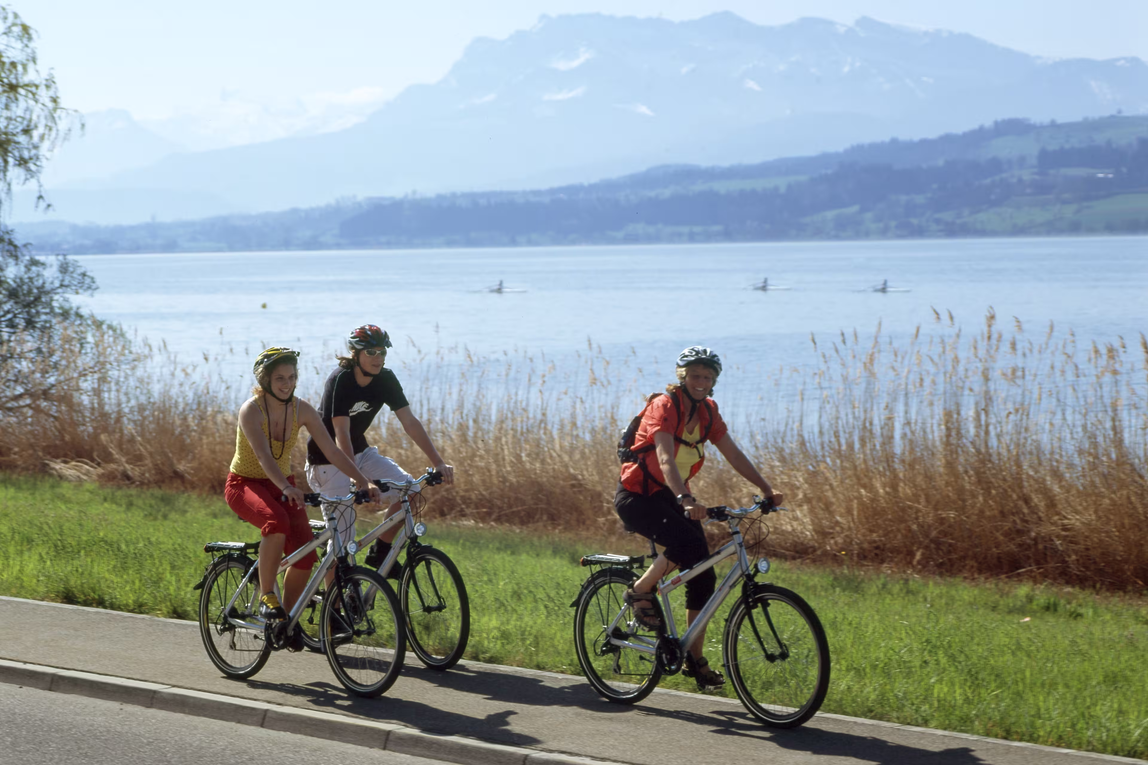 Basel nach Lugano mit dem Bike am See