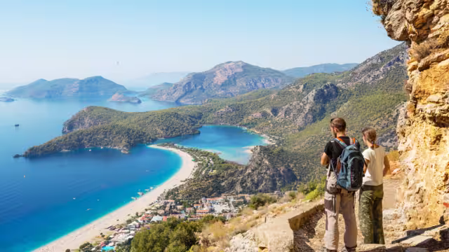 Beautiful nature landscapes in Turkey mountains.  Lycian way is famous among  hikers.