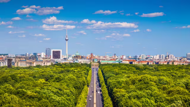 Blick auf Berlin