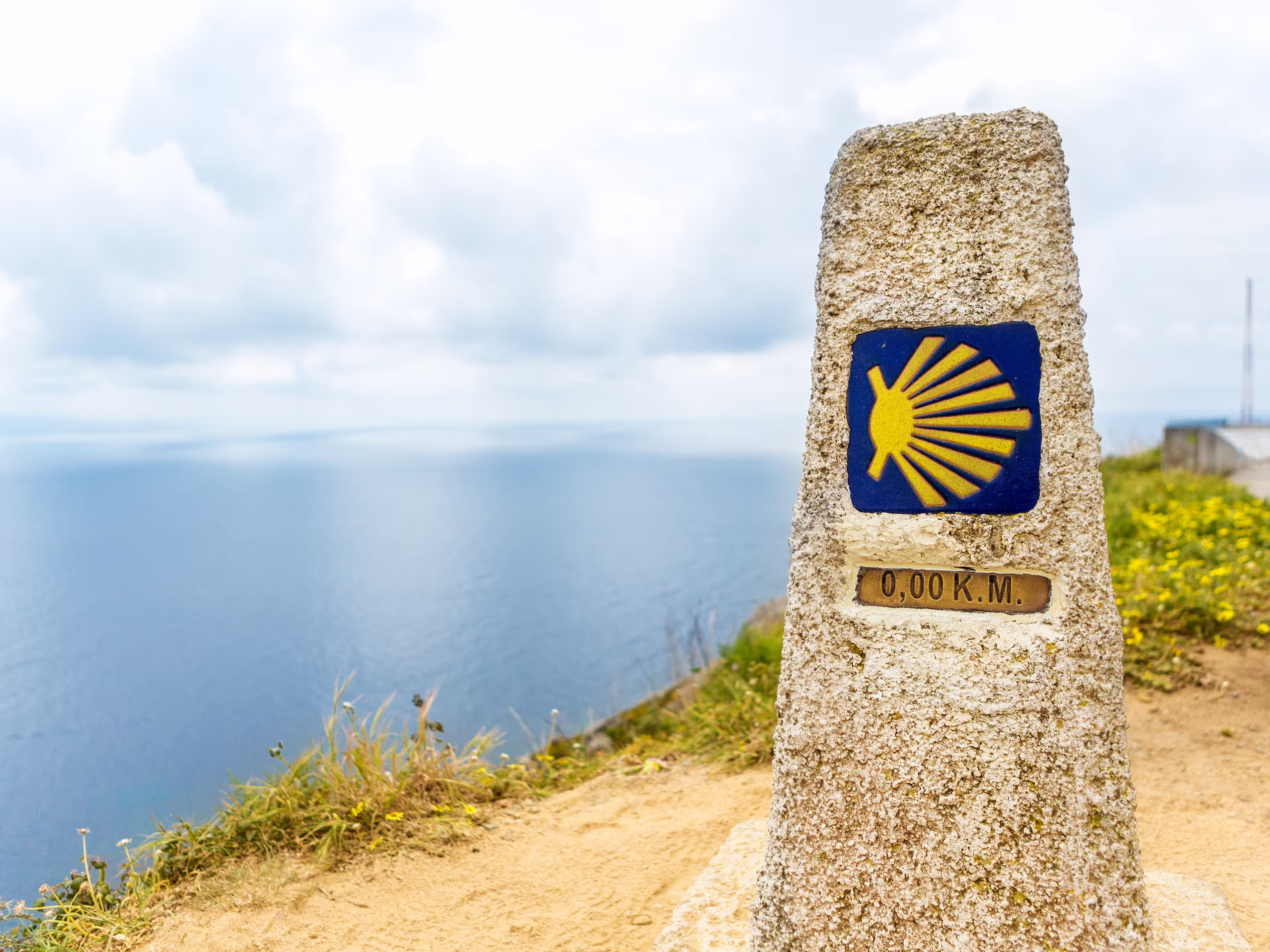 Endstein Jakobsweg Finisterre
