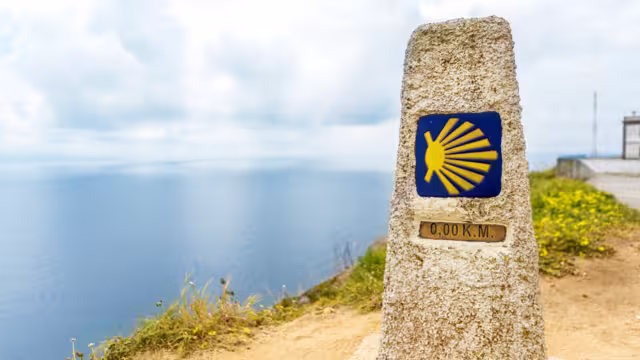 Endstein Jakobsweg Finisterre