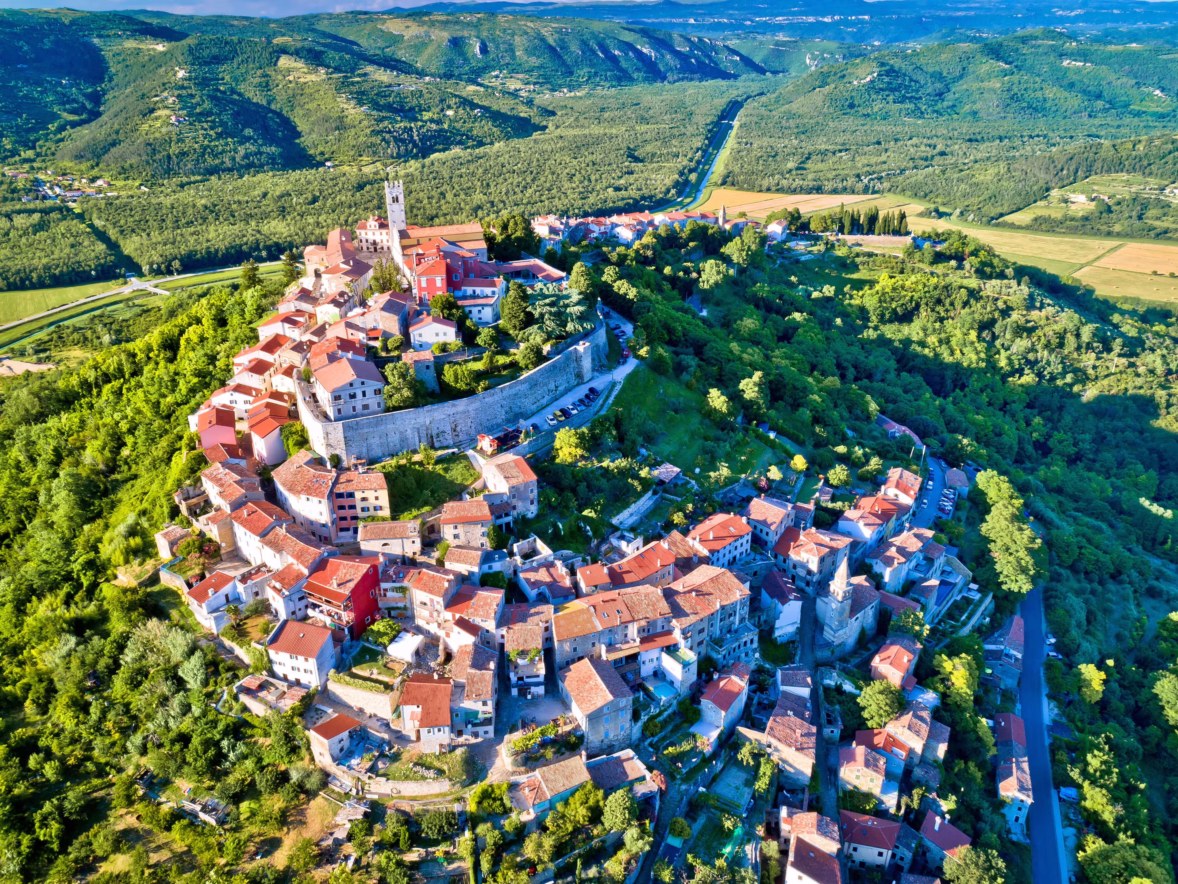 Motovun Istrien Kroatien