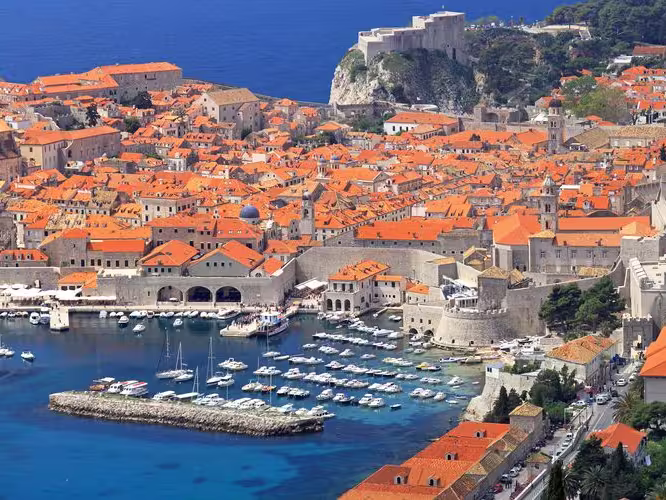 Dubrovnik old town panorama