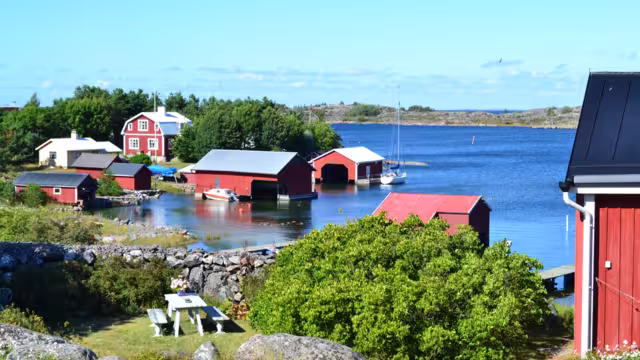 Scenic Uto Island in Finland