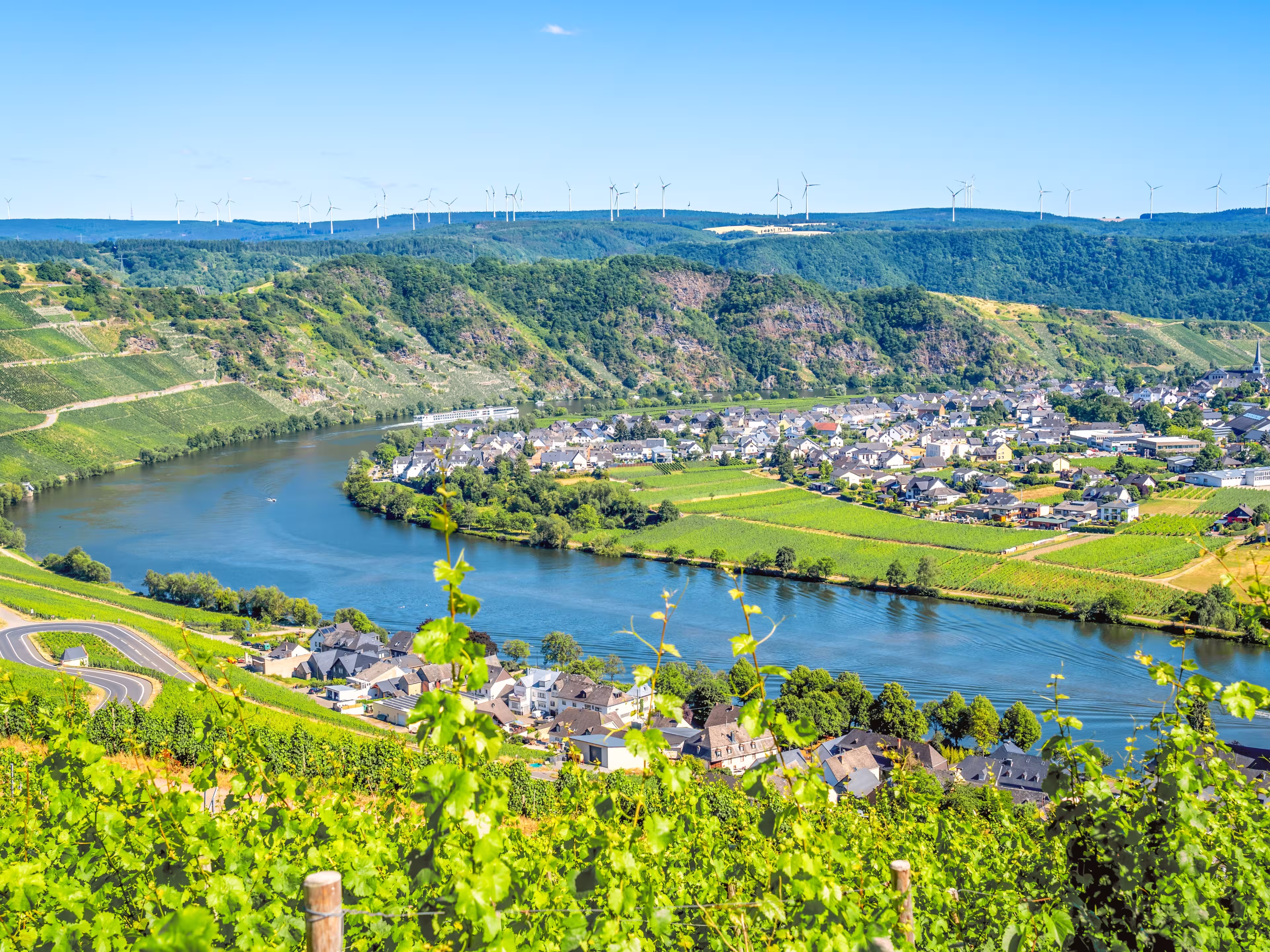 Piesport an der Mosel
