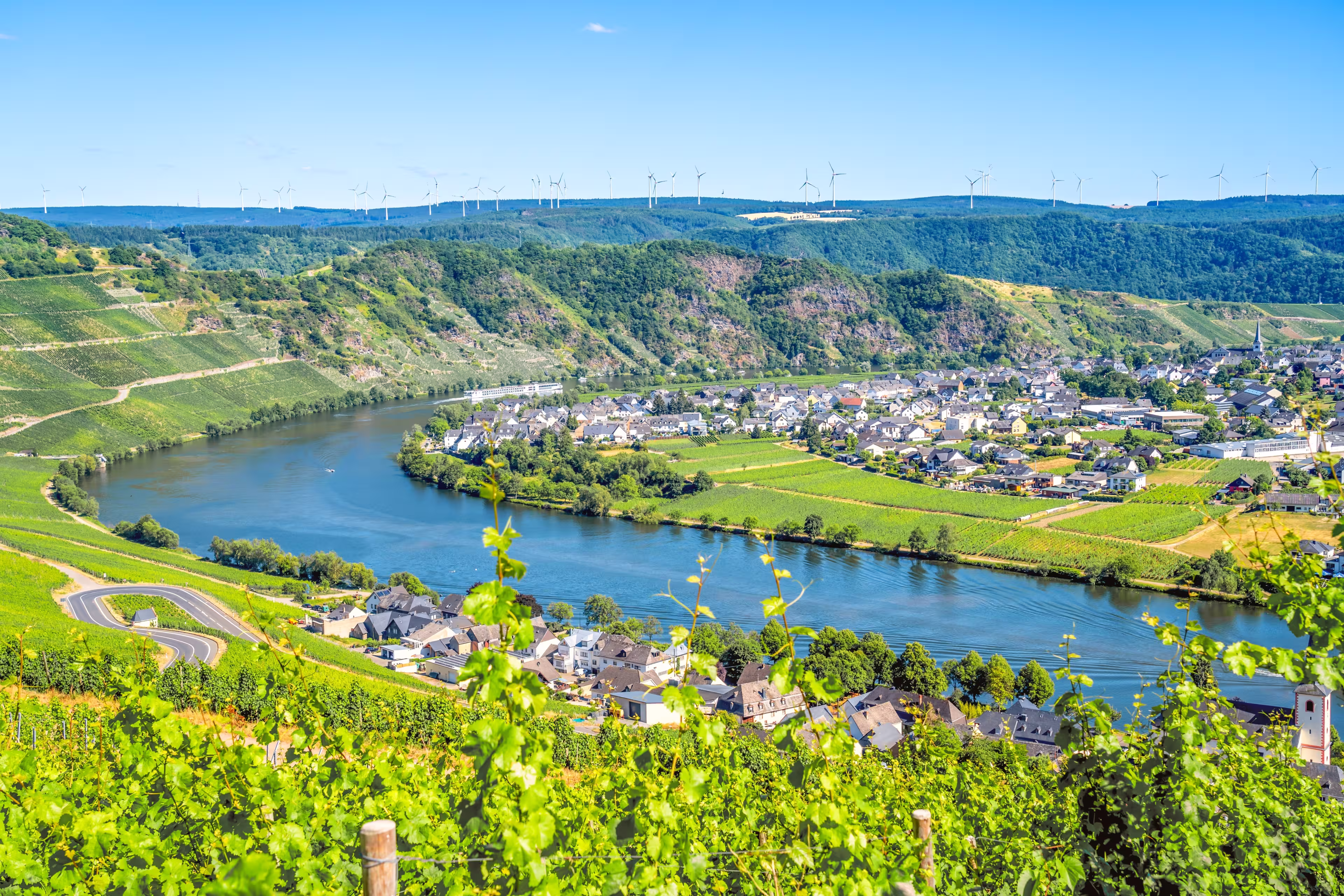 Piesport an der Mosel