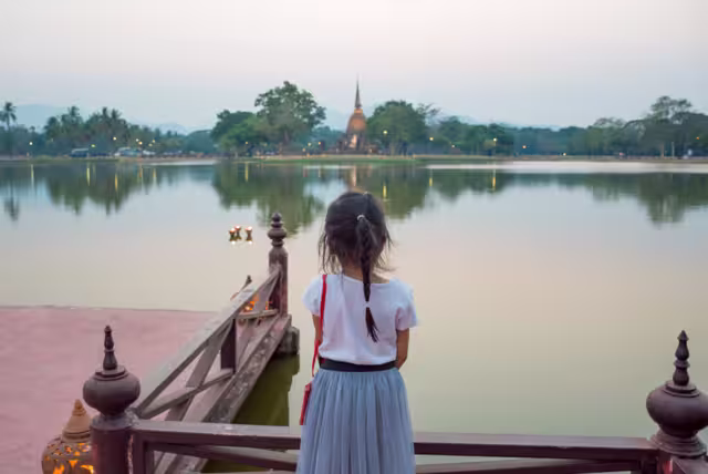 Exploring Sukhothai historical park