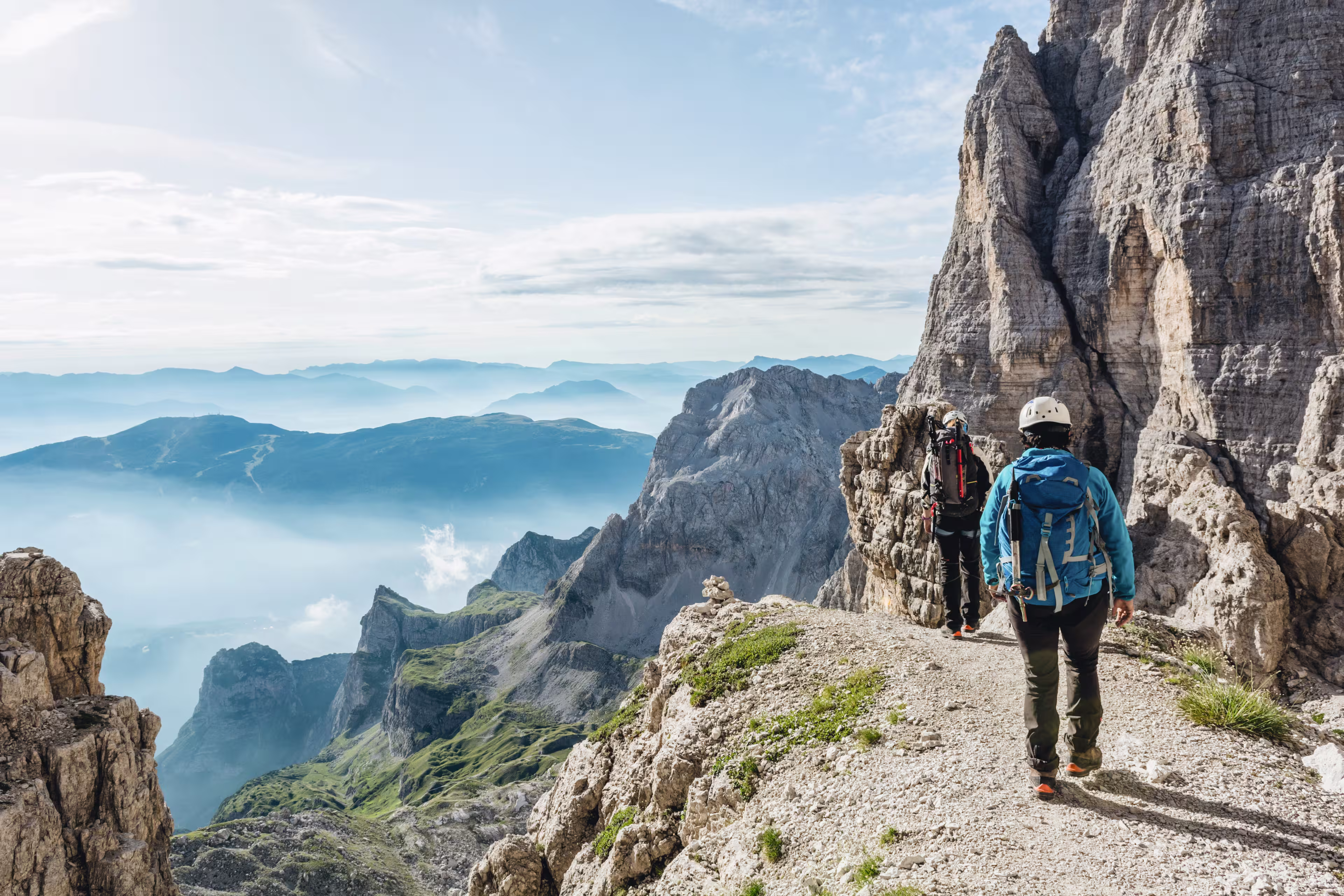 Klettersteige in der Brenta - klassische Rundtour über berühmte Steige