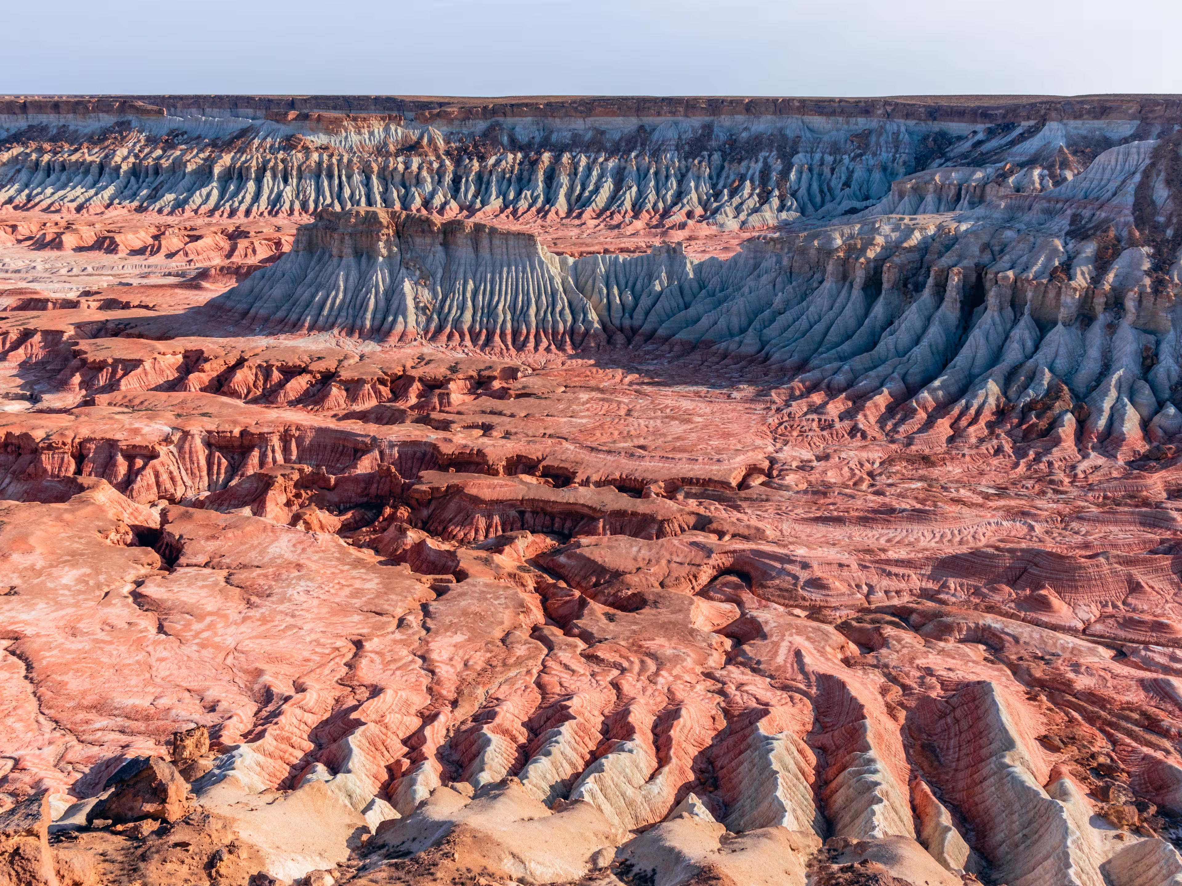 Yangykala canyon in Balkan region, Turkmenistan.