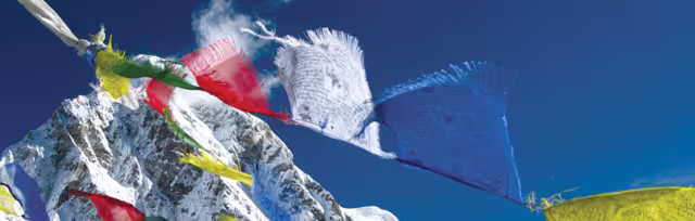 Nepalese prayer flags