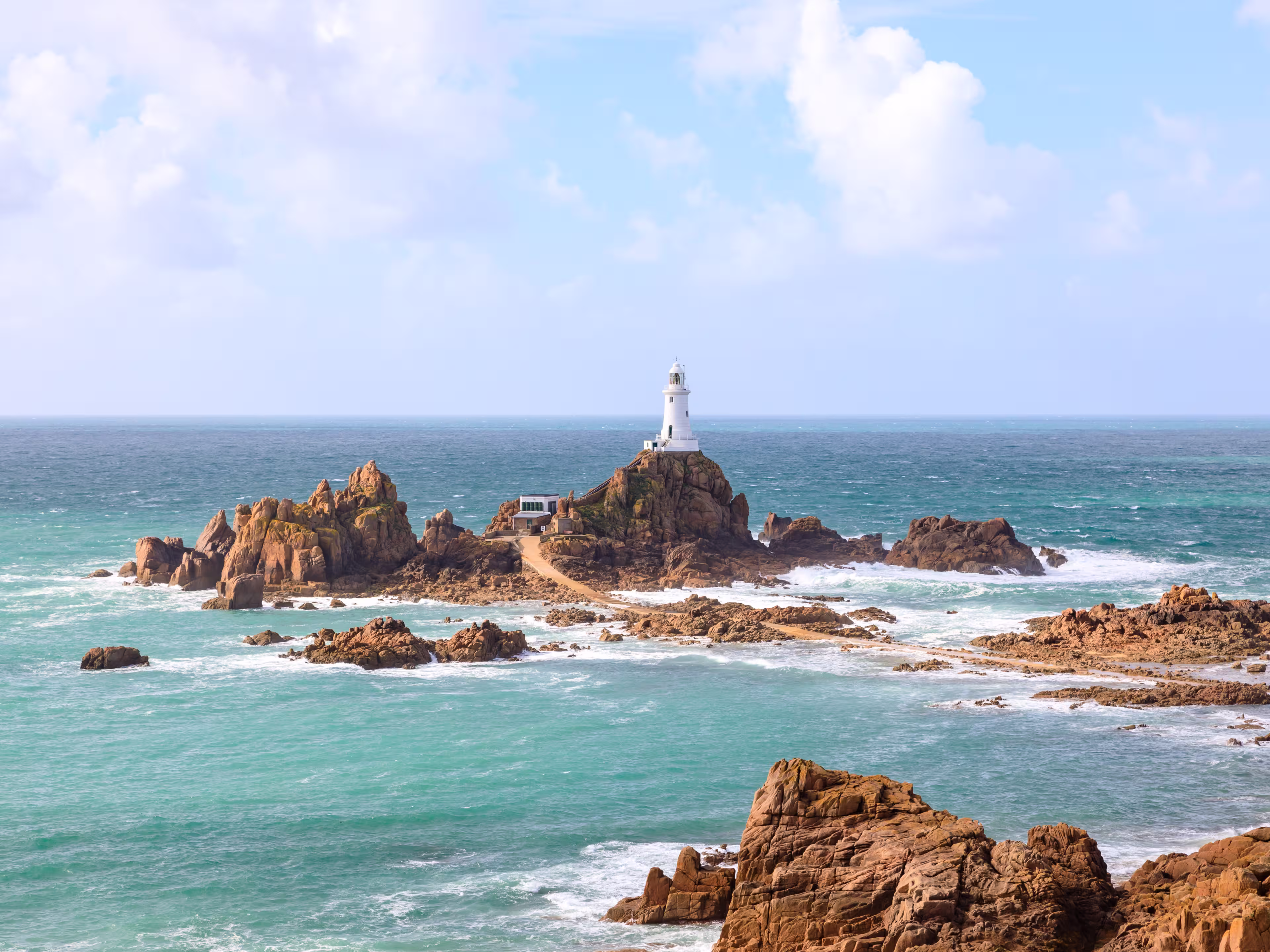 Jersey, Saint-Brélade - La Corbière light house