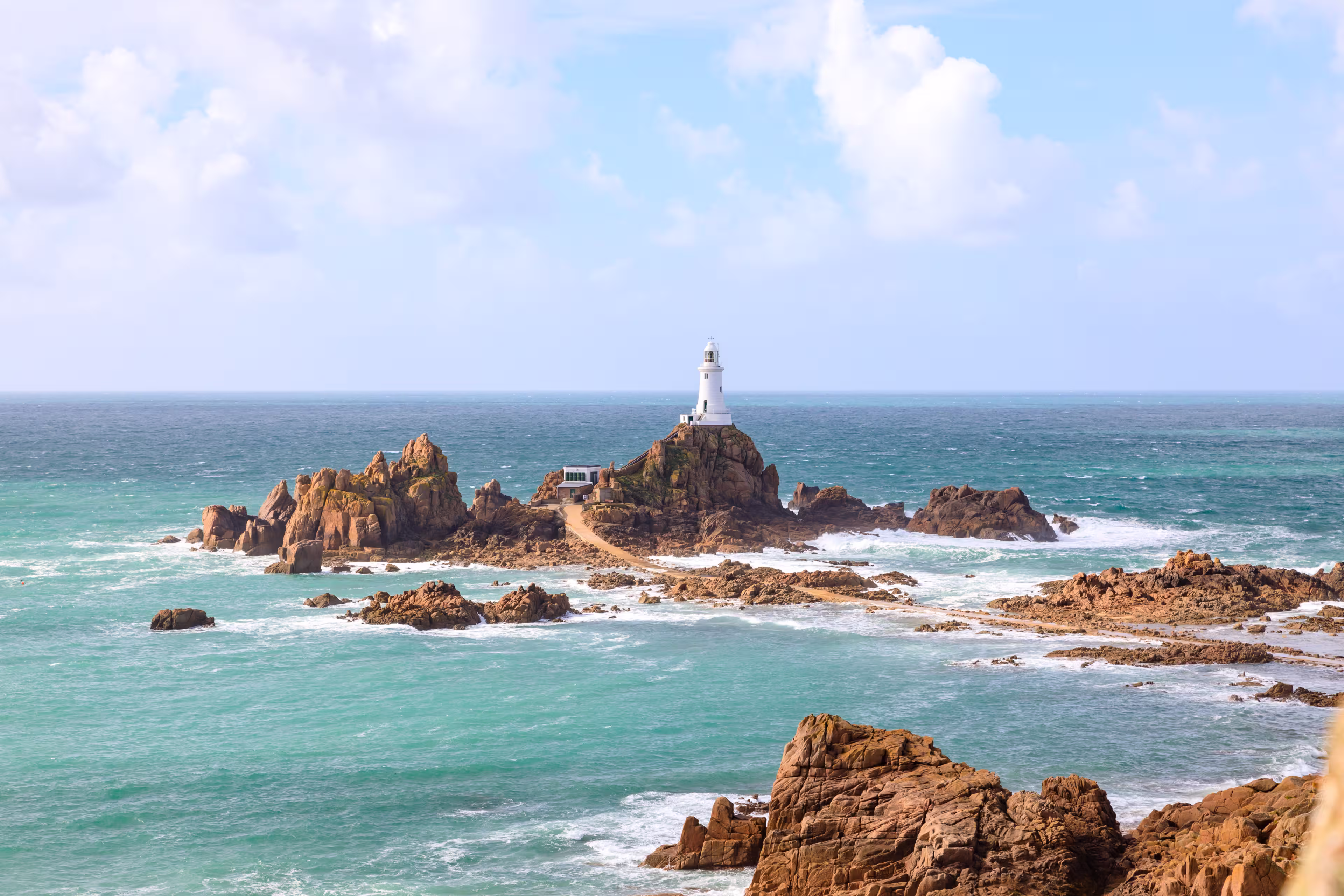 Jersey, Saint-Brélade - La Corbière light house
