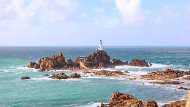 Jersey, Saint-Brélade - La Corbière light house