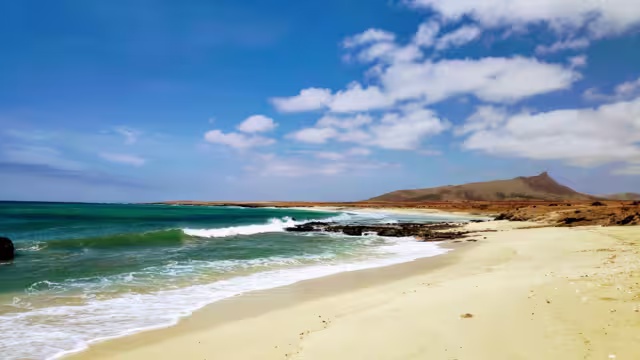 Maio island Cape Verde África lonely Beach