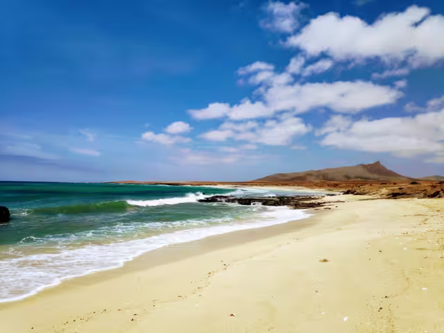 Maio island Cape Verde África lonely Beach
