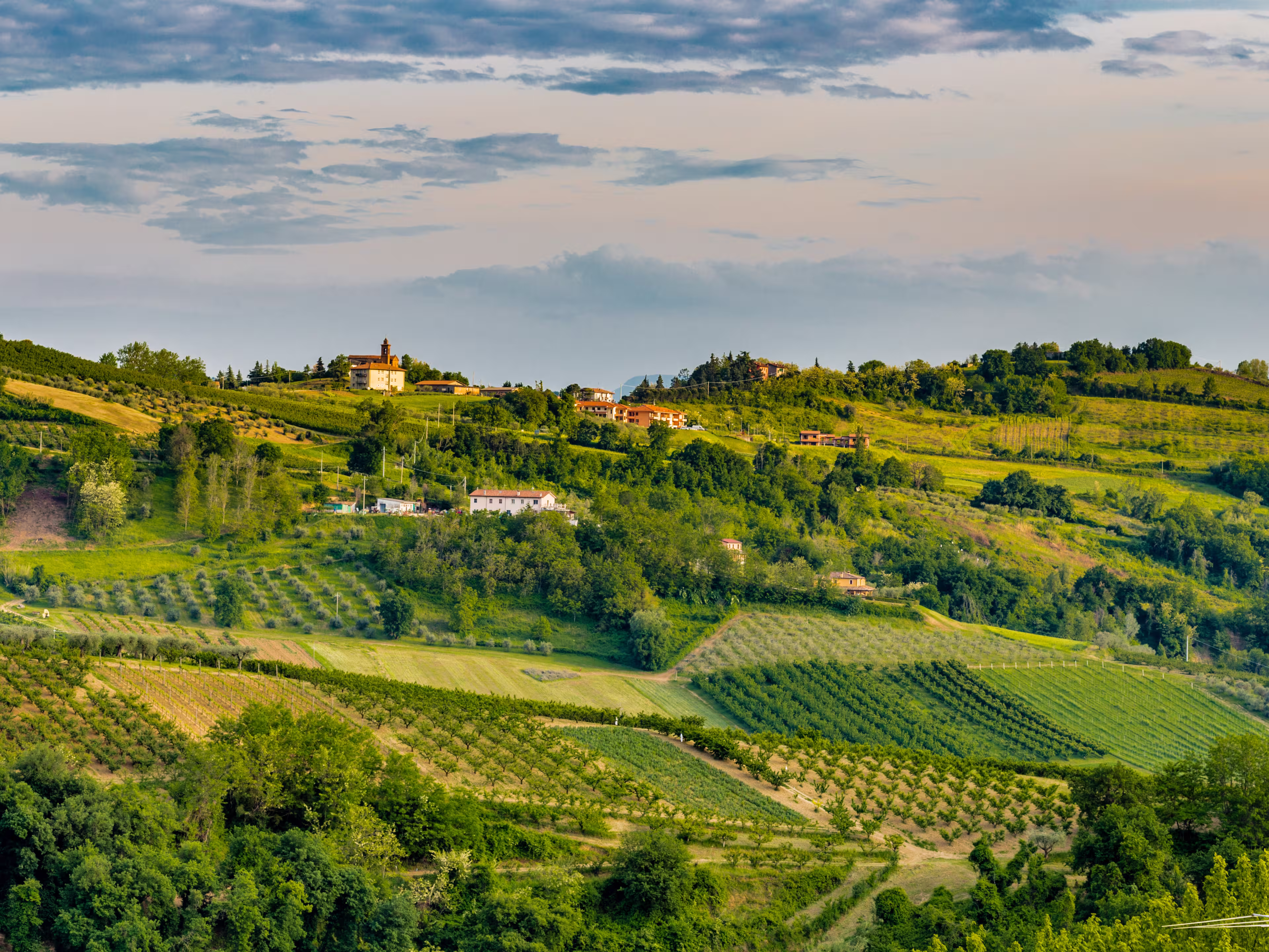 Landschaft Emilia Romagna Italien