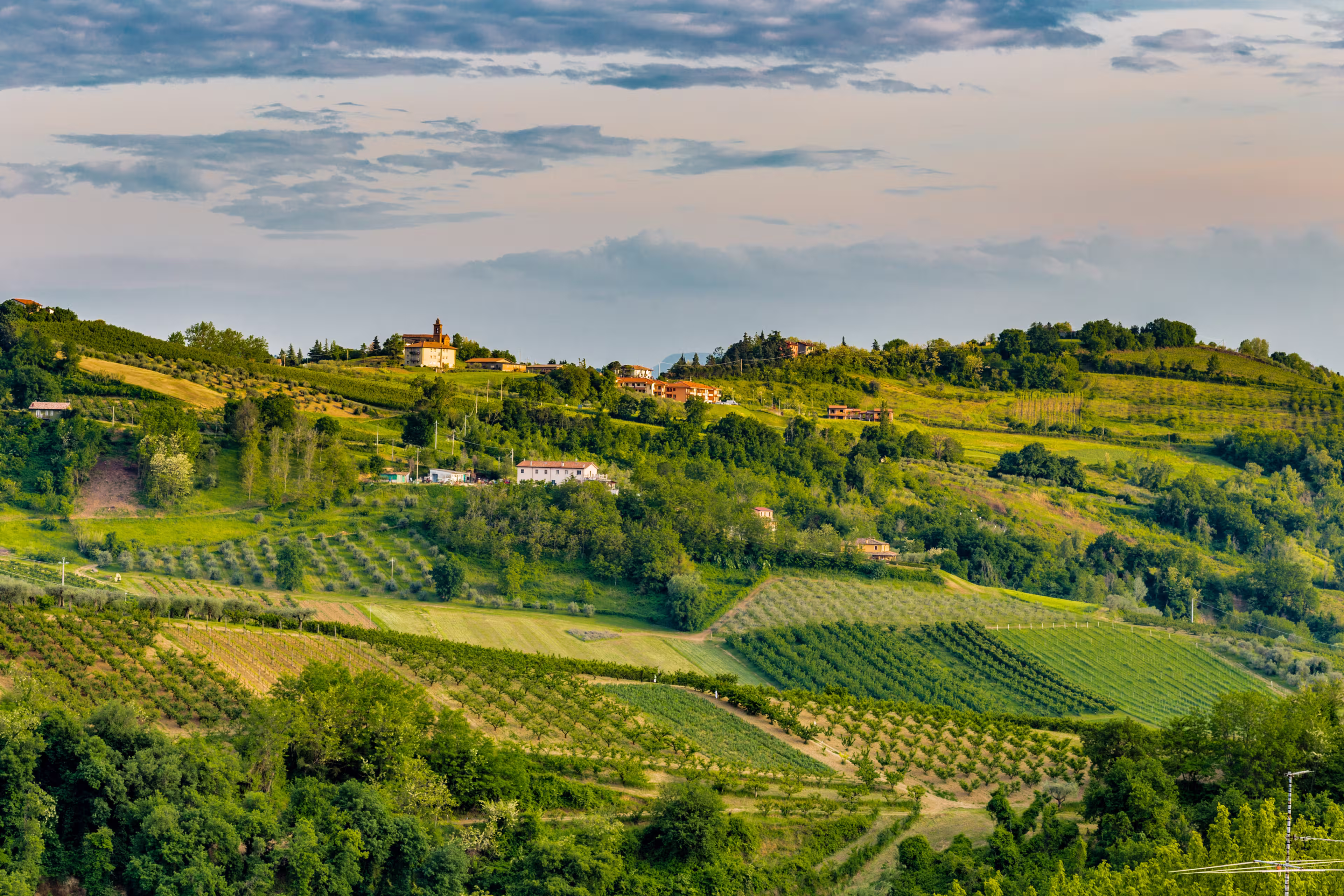 Landschaft Emilia Romagna Italien