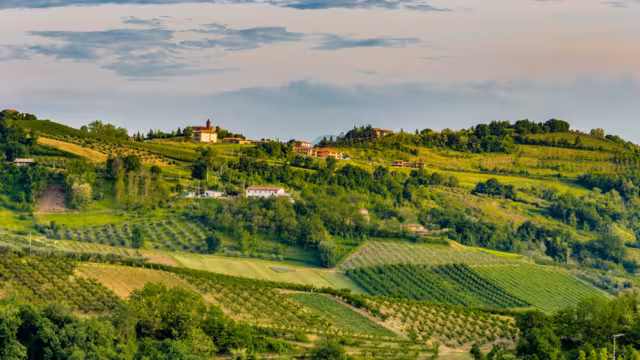 Landschaft Emilia Romagna Italien