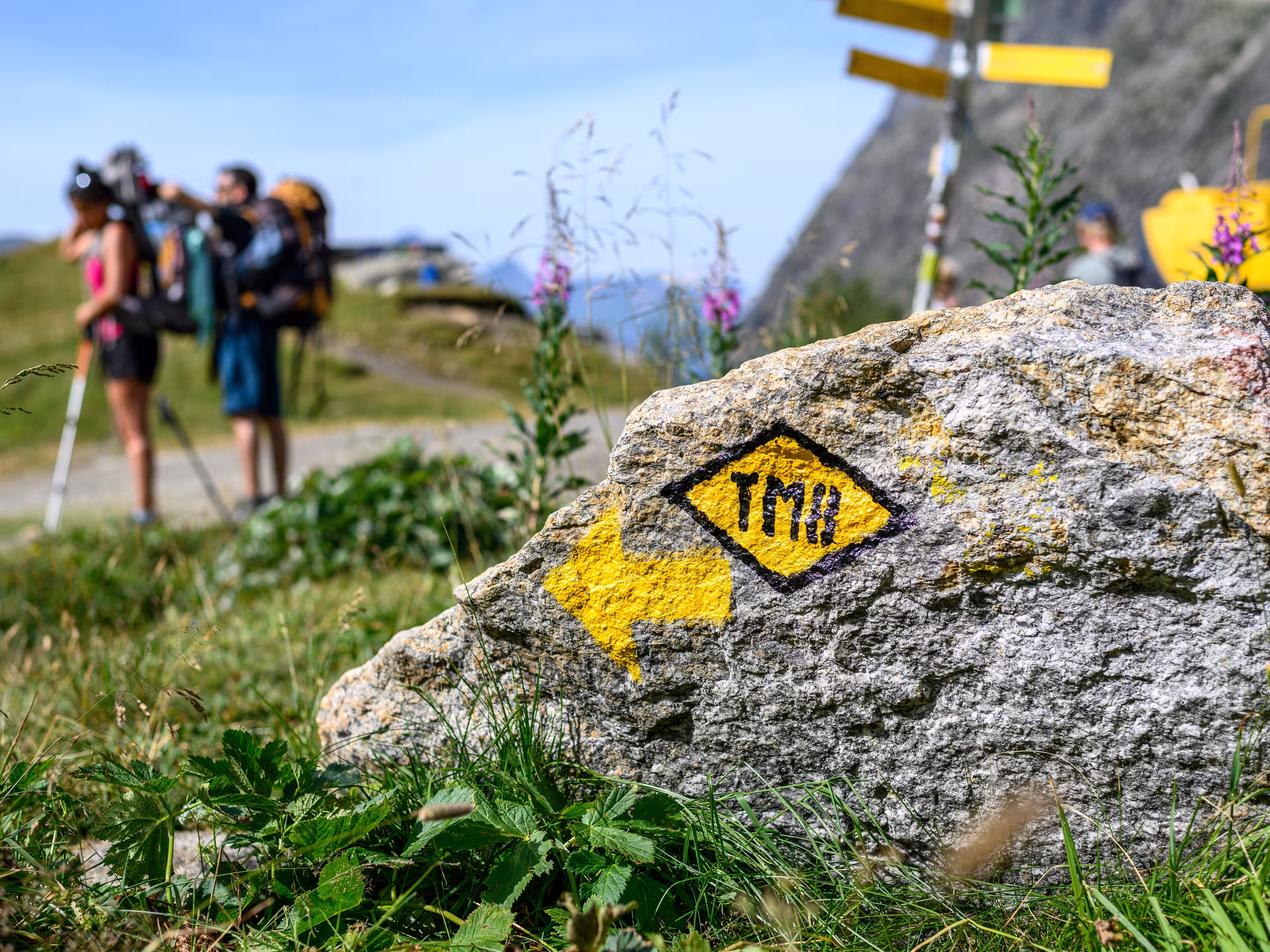The Tour du Mont Blanc or TMB is one of the most popular long-distance walks in Europe. The route passing through parts of Switzerland, Italy and France.
