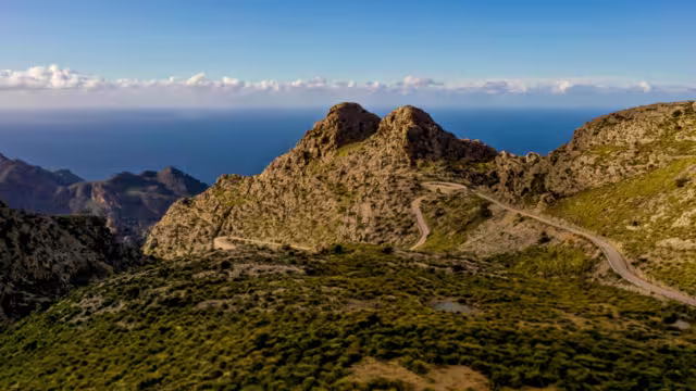 COLL DE SA BATAIA carretera hacia SA CALOBRA best road trips ever   Mallorca Island