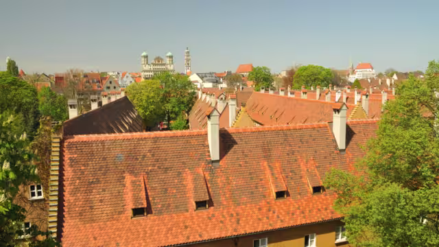 Fuggerhaus von oben
