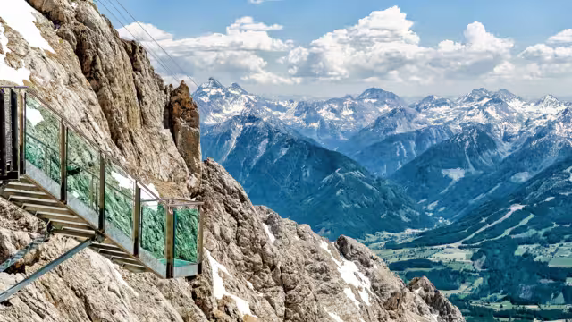 Dachstein Gletscher - Treppe ins Nichts
